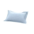 thumbnail image 2 of EGYMEN 1PC Cotton Pillowcase, 19"x29" Breathable Soft Pillow Cover, Cozy Microfiber Cushion Case, Elegant Washable Pillow Shams(Blue), 2 of 6
