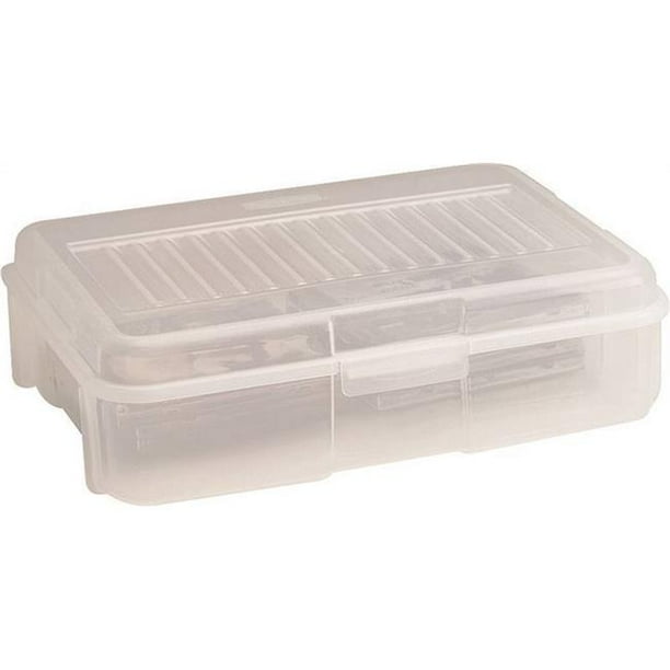 Rubbermaid 220061 1.8 gal. Snap Storage Case Clear