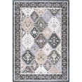 thumbnail image 3 of Wondo Moroccan Vintage Trellis Area Rug - Machine Washable Non-Slip Low-Profile 4x6 Floor Carpet for Living Room, Bedroom, Dining Room, Office & Nursery, Gray, 3 of 9