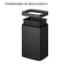 thumbnail image 4 of EKO Bote de basura Laguna 8L. Tapa abierta acabado Acero Inoxidable Negro Mate. Cubo de basura para oficina, baño o habitación. Estilo anidado, 4 of 8