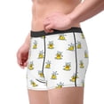 thumbnail image 2 of Kdxio Men's Boxer Briefs with Rubber Duck Showe Print - Comfortable and Breathable Underwear for Everyday Wear, 2 of 5