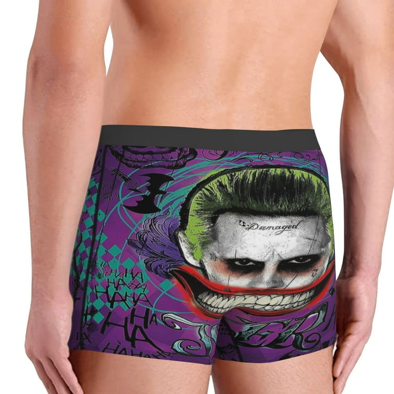 Men'S Joker Boxer Briefs Novelty Underwear Boxer Shorts for