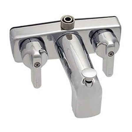 0.32 in. Tub & Shower Stem Bonnets - Metal - Chrome & RS