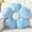 Blue, variant on Everyday Comfort| Soft Daisy Plush Pillow-Comfortable White Powder Floral Decorative Cushion, Ideal Match for Bed Sofa, Charming Dormitory Decoration, Decorative Pillow