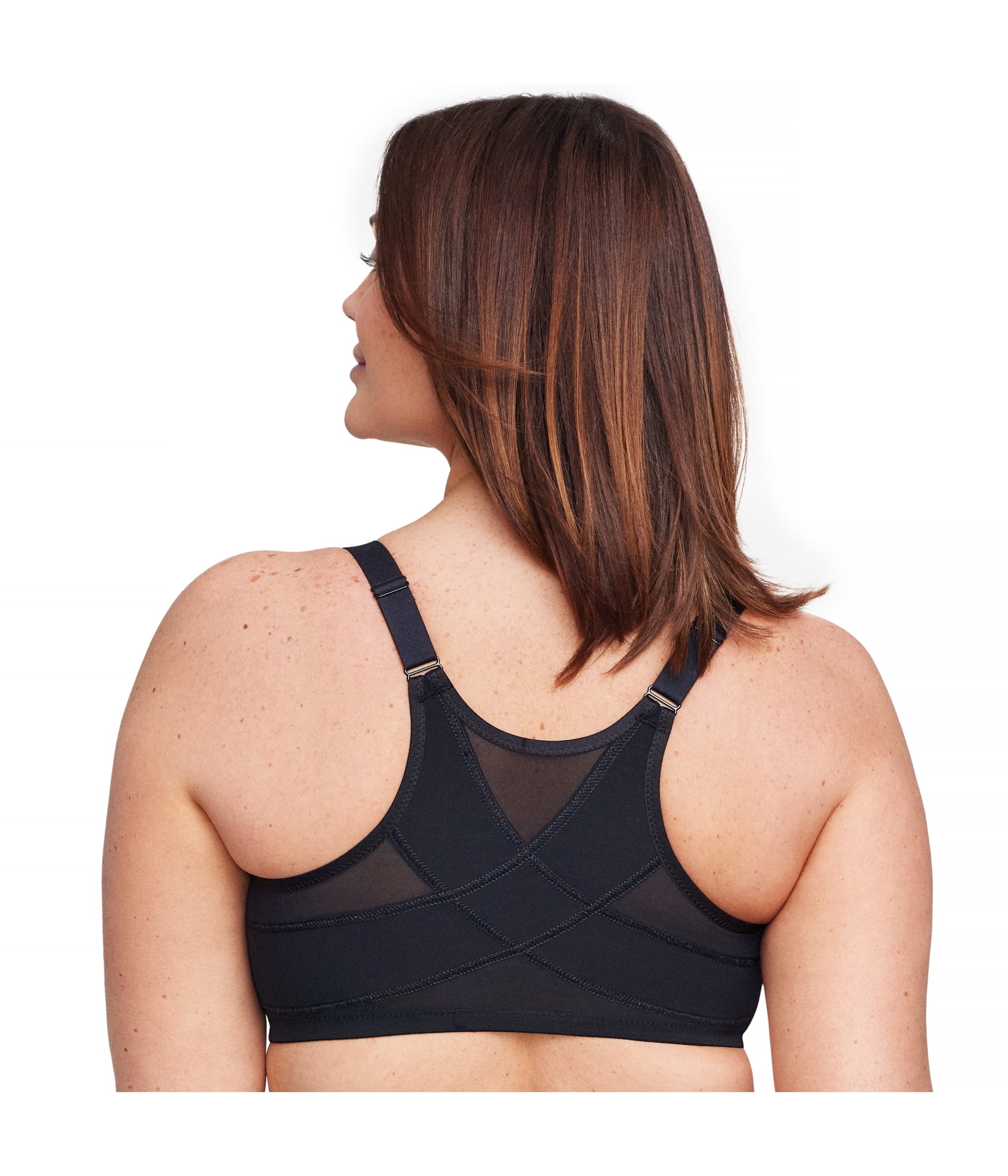 Glamorise WonderWire Front-Closure Posture Back Underwire Bra 9265 (Women's & Women's Plus)