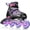 Purple, variant on TaroKitc Adjustable Inline Skates for Kids and Adult, Girls, Boys with All Light up Wheels, Purple(Size 9-12 Women/8-11 Men)