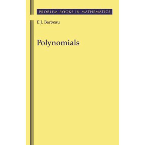 Pre-Owned Polynomials (Problem Books in Mathematics) (Paperback) 0387969195 9780387969190