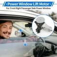 thumbnail image 2 of Unique Bargains Front Right Passenger Side Power Window Regulator Lift Motor for Nissan Murano 2009-2014 No.807301BA0A 6 Pins Car Window Glass Lift Motor, 2 of 7