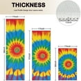 thumbnail image 4 of Colorful Tie Dye Mandala Pattern Kitchen Rugs Sets Of 3,Kitchen Runner Rugs Non Skid Washable,Decorative Kitchen Floor Mats for Kitchen,Sink,Laundry,17"x30"+ 17"x47" + 17"x59", 4 of 6
