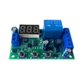 thumbnail image 4 of Generic 12V DC Current Sensor Module with Relay Switch, 0-10A Range, 0.01A Accuracy, LED Display, Over/Under Current Detection, Delay Time Setting, Compact Design (65x40x18mm), 4 of 6