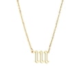 thumbnail image 1 of Collar para mujer, joyería para mujer, 1 pieza de collar con colgante de número de ángel, chapado en oro/plata, de acero inoxidable, ideal para mujeres, collar colgante., 1 of 3