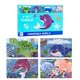 thumbnail image 1 of Partheme Novelty Toys 1 Counts 4 in 1 Puzzles Animals World 6/9/12/16 Piece Puzzles Difficulty Puzzles as show, 1 of 3