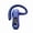 Blue, variant on Wireless Headphones with a Single Ear Design, Suitable for Business And Driving, Featuring Noise Cancellation, Sports Earhooks, Extended Battery Life, And Unisex Appeal