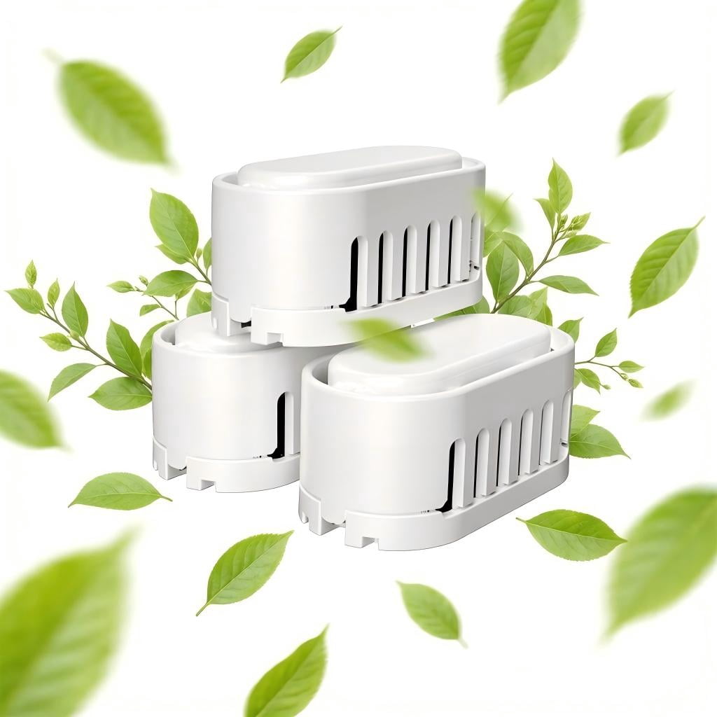 Litter Box Deodorizers (3-Pack) , Odor Control ,Litter Box Accessory Refill, Odor Control for Bashaw Self-Cleaning Cat Litter Box