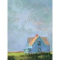 thumbnail image 3 of Sweetwater 12x14 Black Modern Framed Museum Art Print Titled - Blue Cape, 3 of 5