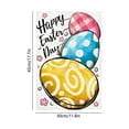 thumbnail image 3 of Holiday Products Double-Sided Printed Garden Flag Happy Easter Yard Decoration Garden Flag - Waterproof And Weather-Resistants Double-Stitched Yard Flag - 18 X 12 Inches, 3 of 6