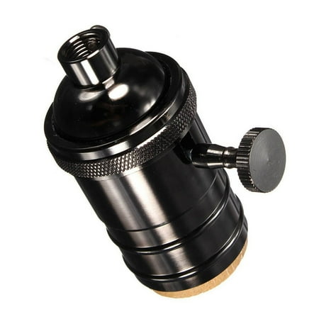 

FLW Vintage E26 E27 Hang Light Lamp Bulb Holder Switch Edison Screw Cap Socket