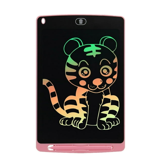 MesaSe Tablette d'Écriture LCD Colorée Tableau de Gribouillage pour Tout-Petits Tablette de Dessin pour Enfants Effaçable Réutilisable Bloc d'Écriture Électronique