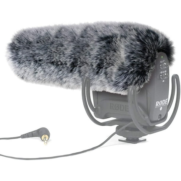 Fur windscreen Wind Shield for rode VideoMic GO II 2 Microphone wind dead  cat