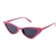 thumbnail image 5 of Gafas de sol para mujer, modernas, con forma de ojo de gato, ideales para playa, senderismo, fiestas, etc. Rosa roja, 5 of 9