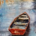 thumbnail image 3 of Henry, Alexys 12x12 Black Modern Framed Museum Art Print Titled - The Row Boat, 3 of 5