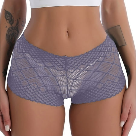 

XZHGS Solid Spring Brief Womens underwear Lace Panties Stretch Soft Ladies Hipster Briefs underwear Lady underwear Ladies underwear