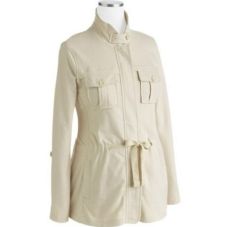 George Maternity French Terry Jacket with Drawstring at Waist