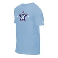 thumbnail image 2 of Men's New Era Light Blue San Francisco Giants 2025 MLB All-Star Game Workout T-Shirt, 2 of 7