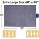 thumbnail image 3 of Picnic Blanket Waterproof Foldable, Extra Large Sand-proof Outdoor Picnic Mat for Beach, Camping, Grass Party, Hiking, Travel, 3 of 4