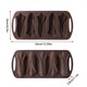 thumbnail image 3 of Molde De Silicona Para Panecillos De Maíz, Para Hornear, Antiadherente, Con Forma De Hoja De Nuez, Resistente Al Calor, Para Diversos Productos Horneados, Como Pasteles Y Chocolates, 3 of 4