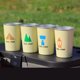 thumbnail image 4 of 4 Unids / Juego de Tazas de Viaje al Aire Libre Cubiertos Tazas Utensilios Taza de Agua Tazas para Beber para Senderismo Mochilero Suministros de Sunnimix Copas al aire libre, 4 of 8