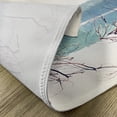 thumbnail image 5 of Ambesonne Nature Place Mats Set of 4, Fallen Tree in Beach, Standard Size, Cream Green, 5 of 6