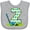 AC-Heather Grey, variant on Inktastic Argyle Golf 2nd Birthday Boys Baby Bib