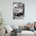 thumbnail image 4 of Inspirational Framed Office Canvas Wall Art Motivational Positive Entrepreneur Quotes Hustle Mode Poster Prints Artwork Workplace Office Bedroom Wall Decor Ready to Hang - 12" Wx18 H, 4 of 6