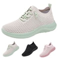 thumbnail image 5 of XIMIN Womens Orthopedic Walking Sport Athletic Gym Lightweight Shoes with Arch Support Comfortable Slip-on Fashion Sneakers for Plantar Fasciitis Wide Width Sock Shoes, 5 of 6