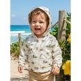 thumbnail image 2 of RUINIXCW Toddler Boy Fall Jacket Duck/Camouflage Print Long Sleeve Hooded Jackets Zipper Coat Outerwear, 2 of 4