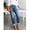 Dark Wash-M, variant on Womens High Waisted Straight Leg Jeans Dark Wash Ripped Distressed