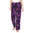 thumbnail image 1 of Fotbe Purple Dreamcatcher Pantalones de Pijama para Mujer, Pantalones de Dormir, Pantalones Pj con Cordón y Bolsillos-X-Large, 1 of 6