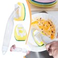 thumbnail image 2 of Aminojy Hard Bristle Crevice Cleaning Brush Soap Dispenser Clean Dish Washing Wand Brush Kitchen Scrub Kitchen，Dining Bar, 2 of 9