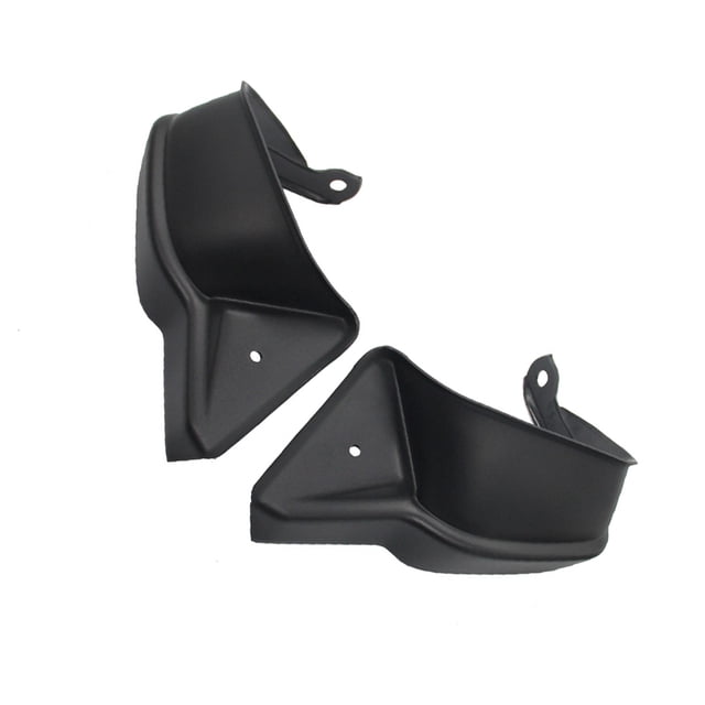 unbranded 1Par Protector De Manillar Para Motocicleta Negro Práctico Para Contra Golpes Y Daños