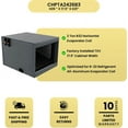 thumbnail image 4 of GOODMAN 2 TON 14 SEER2 AC & 80% AFUE 80K BTU GAS FURNACE SYSTEM, R32-HORIZONTAL with 50FT Copper Line Set, 4 of 5