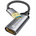 thumbnail image 1 of Adaptador USB a HDMI Reborn, cable USB 3.0 de 1080p y 60 Hz, 1 of 7