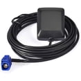 thumbnail image 1 of Antenne GPS Étanche Navigation Active Fakra Bleu C Femelle Angle Droit Base Magnétique Compatible avec Ford VW Audi MFD2 RNS2 RNS-E Unité de Tête Stéréo Voiture, 1 of 5
