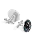 thumbnail image 3 of Raccoon Elegant Stainless Steel Shirt Cufflinks Set for Formal Attire - Ideal for Business Meetings or Special Occasions, 3 of 6