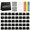 Chalkboard V 40, variant on Chalkboard L 40 40 Pack 4"x3" Mini Food Label Signs for Catering Buffets
