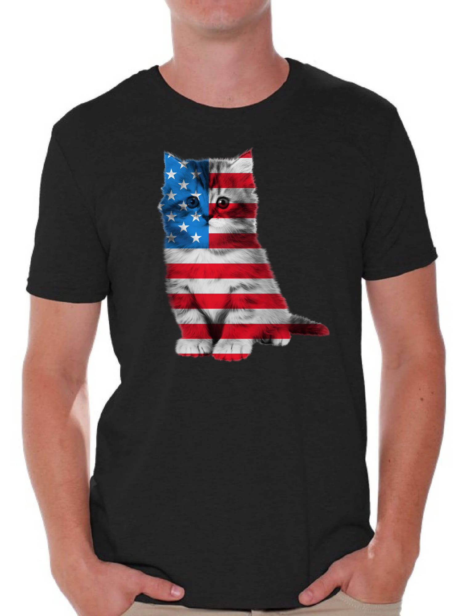 4th of July Short Sleeve Shirts for Men American Flag Independence Day 3D Graphic Printed Tee Retro Tops Summer T Shirts