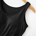 thumbnail image 4 of Baqcunre With Chest Pads Five Fingers Without Steel Ring Bra Cups One Sports Camisole Bralettes For Women Sports Bra Tank Tops For Women 2023 Women Clothing Bras For Women,Color Black,Size S, 4 of 5
