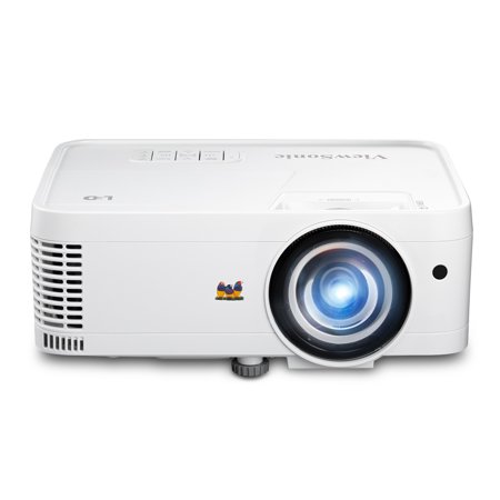 UPC: 0766907016741 | ViewSonic LS550WH 2000 ANSI Lumens WXGA Short Throw LED Projector  Auto Power Off  360-Degree Orientation for Business and Education