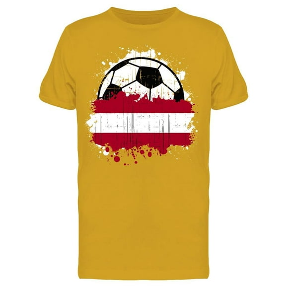 Soccer Team Of Austria T-Shirt Men -Image by Shutterstock Men T-Shirt, Male Small