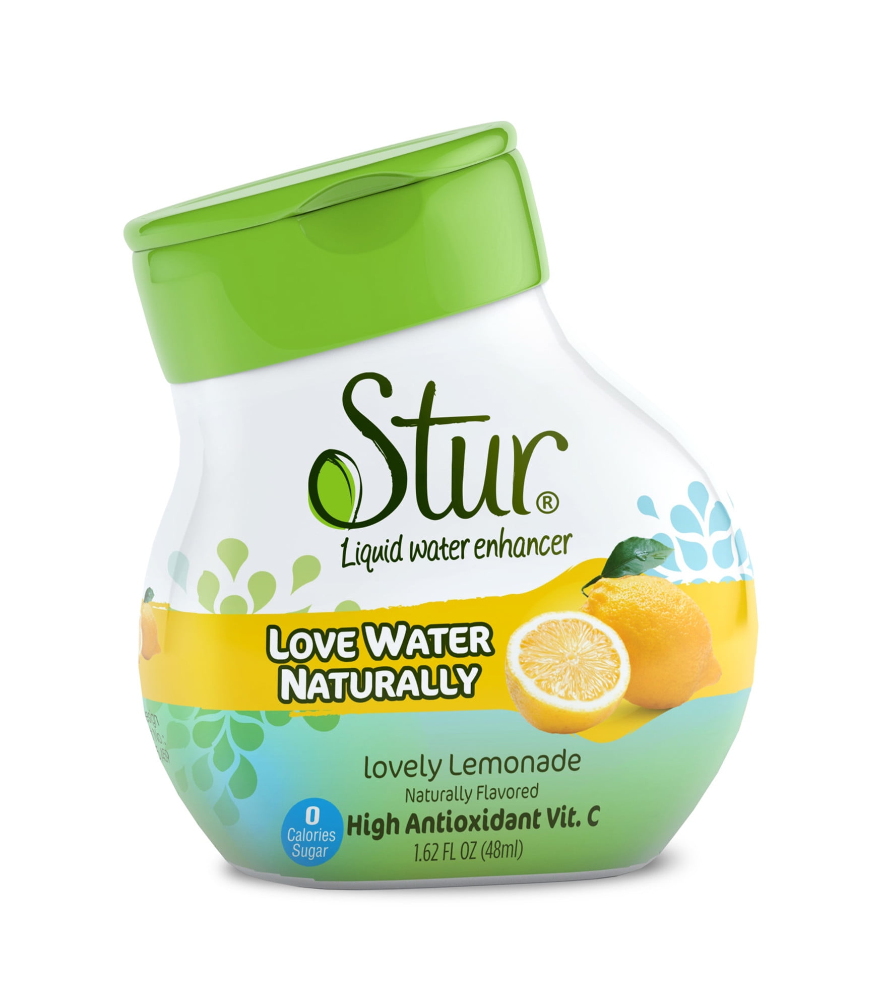Stur, Lemonade, Natural Liquid Water Enhancer